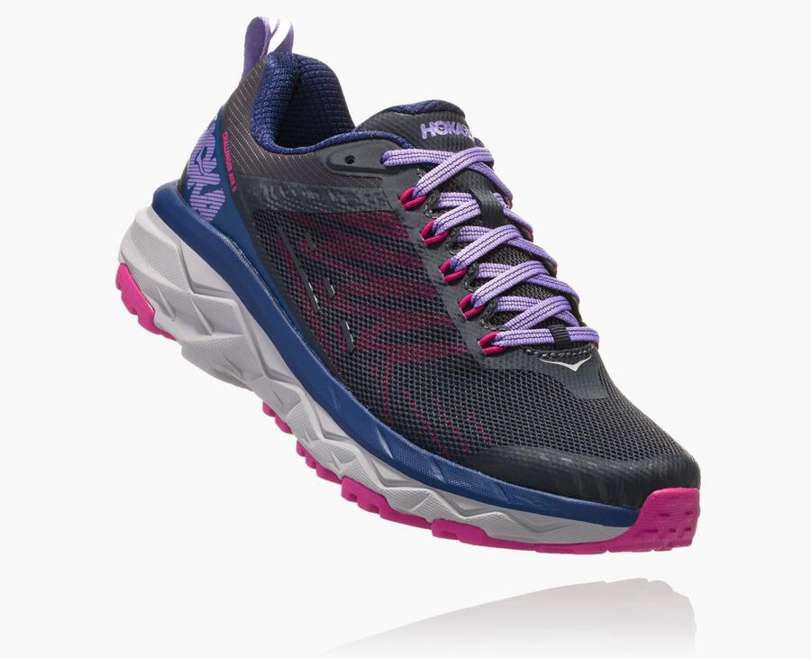 Tenis Hoka One One Trail Mujer Negros - Challenger Atr 5 - NVRH69730